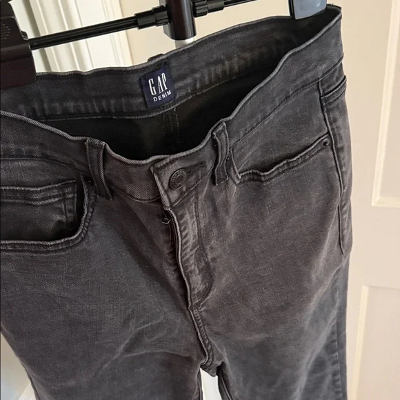 GAP High-Rise Women’s True Skinny Jeans in Washed Black 28 Tall - Picture 4 of 5
